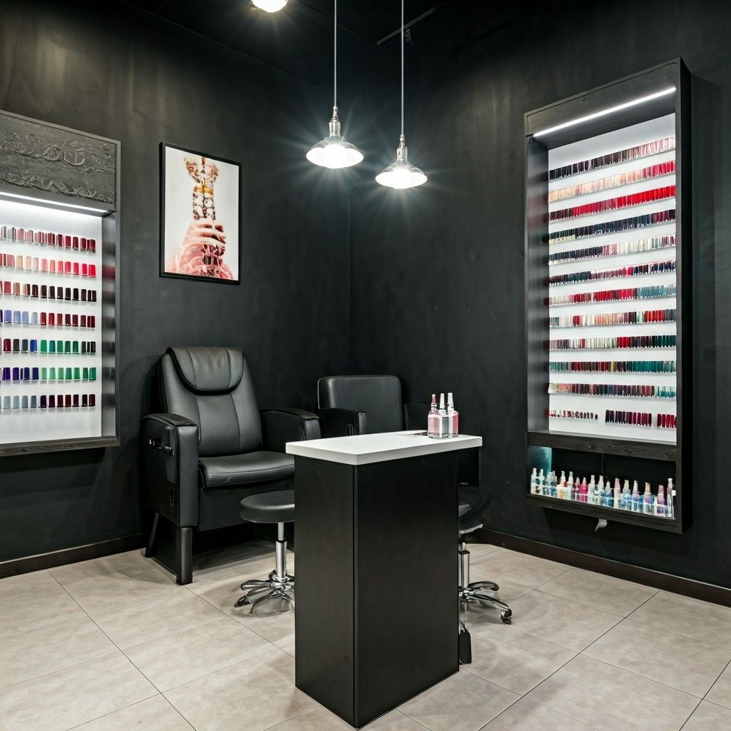 Luxe Nails Studio Interior